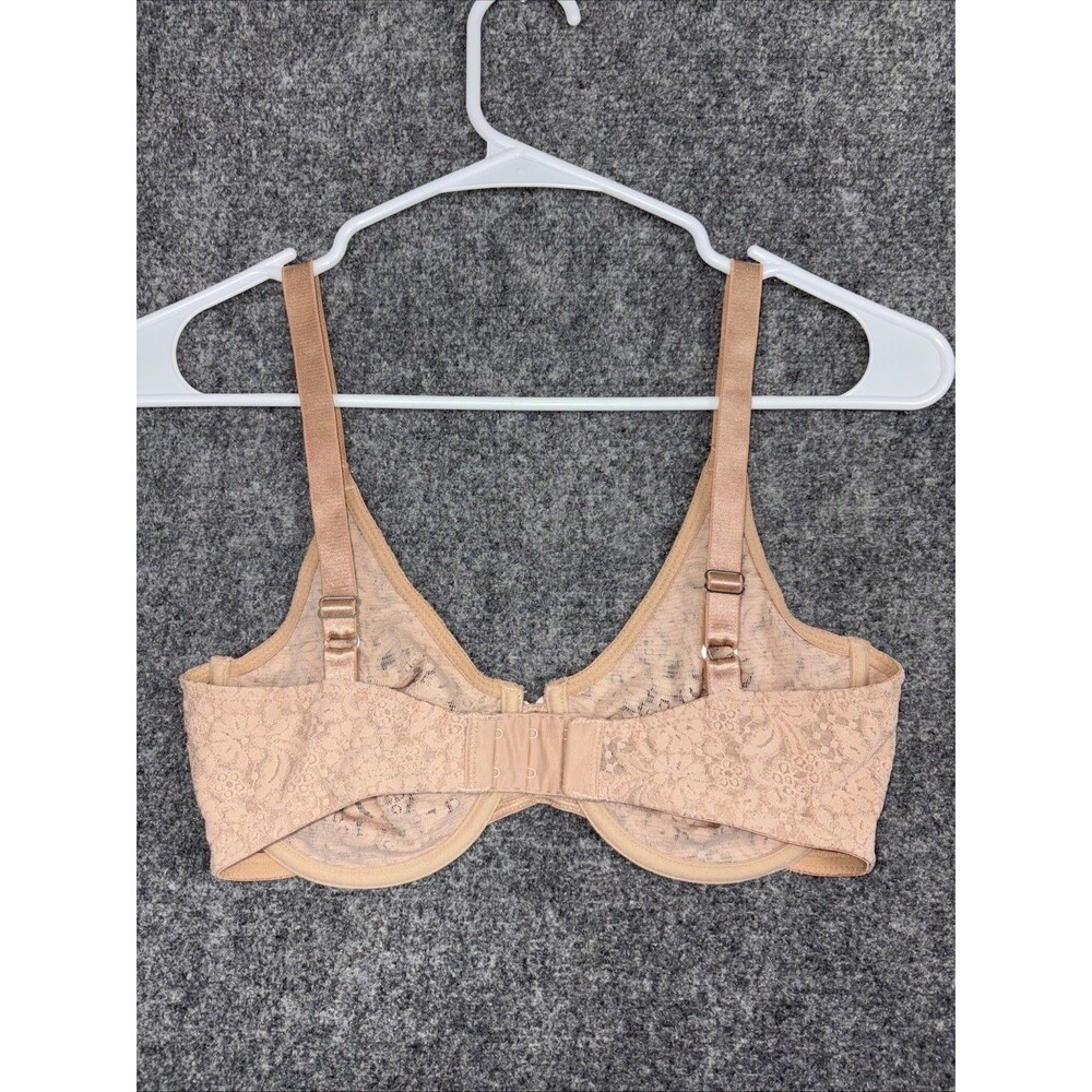 Wacoal 65149 Halo Lace Underwire Bra 34D Sand - Picture 2 of 7